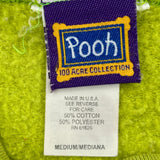 Made In Usa Disney Sweatshirt - Medium Green Cotton Blend