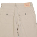LEVI'S Mens Shorts Beige Cargo Plain L W36 Cotton Comfortable Stylish