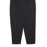 BIANCA Womens Polyester Black Regular Fit Straight Trousers W25 L32 Zip Closure