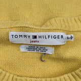 Tommy Hilfiger Jumper - Small Yellow Cotton