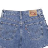 LEVI'S Womens Denim Blue Shorts M W28 Classic High Waist Casual