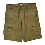 Levis Cargo Shorts - 35W 10L Khaki Cotton