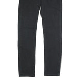 LEVI'S 511 Slim Mens Jeans Black Slim Skinny Denim W30 L32 Classic Zip Fastening