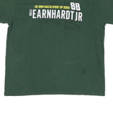 Mens Green Dale Earnhardt Jr 88 NASCAR 2009 Cotton Blend Short Sleeve Crew Neck