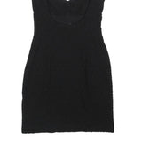 OPENING CEREMONY Womens Black Bodycon Polyester Blend Mini Dress S Cutout