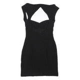 OPENING CEREMONY Womens Black Bodycon Polyester Blend Mini Dress S Cutout