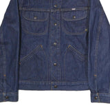GWG Mens Blue Denim Cotton Button Jacket M Regular Fit Casual Classic