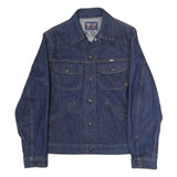 GWG Mens Blue Denim Cotton Button Jacket M Regular Fit Casual Classic