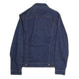 GWG Mens Blue Denim Cotton Button Jacket M Regular Fit Casual Classic