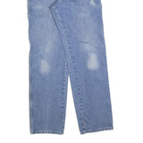 DICKIES Mens Regular Fit Blue Denim Jeans W30 L34 Workwear Cotton Blend Zip