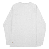 CARHARTT Mens Grey Pocket Long Sleeve Crew Neck Cotton T-Shirt M Casual Workwear