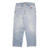 CARHARTT Mens Jeans Blue Relaxed Straight Denim Medium W34 L29 Casual Durable