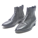 RIVECOUR Womens Black Leather Chelsea Ankle Boots UK 7 Stylish Comfortable