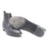 RIVECOUR Womens Black Leather Chelsea Ankle Boots UK 7 Stylish Comfortable