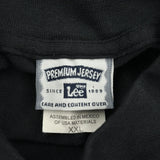 Lee Long Sleeve T-Shirt - 2XL Black Cotton