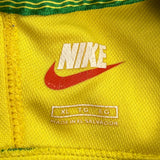 Brazil National Team Nike Football Shirt - XL Yellow Polyester