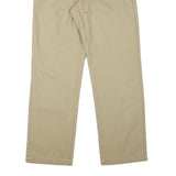 NAPAPIJRI Mens Regular Fit Beige Cotton Blend Trousers W33 L30 Classic Zip