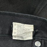 Dickies Double Knee Carpenter Pants - 38W 32L Gray Cotton