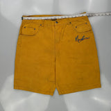 Sign Of Strength Unbranded Shorts - 38W 8L Yellow Cotton