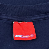 New England Patriots Reebok Nfl T-Shirt - 2XL Navy Cotton