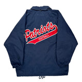 Patriots Champion Nfl Jacket - Medium Navy Nylon