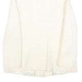 BOGNER Womens White Wool Blend Button Jacket L Casual Timeless Elegant Design