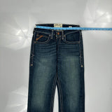 Ariat Hip Hop Jeans - 28W 34L Blue Denim