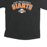 CSA Mens Black San Francisco Giants Graphic T-Shirt M Short Sleeve Crew Neck