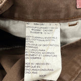 Dickies Carpenter Trousers - 35W 29L Brown Cotton