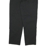 DICKIES Mens Cotton Blend Black Regular Fit Straight Trousers W32 L31 Workwear