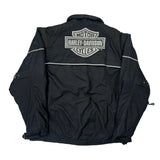 An American Legend Harley Davidson Graphic Jacket - Large Black Polyester