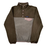 Synchilla Patagonia Fleece - Small Gray Polyester