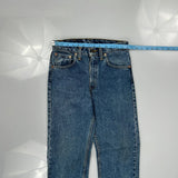 505 Levis Jeans - 28W 31L Blue Cotton