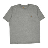 Carhartt T-Shirt - XL Grey Cotton