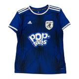 Lyons Township Adidas Graphic Soccer Jersey - Medium Blue Polyester