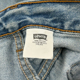 Levis Denim Shorts - 30W UK 10 Light Wash Cotton