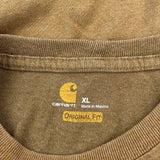 Carhartt T-Shirt - XL Brown Cotton