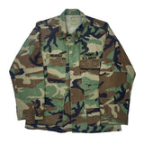 3Rd Armored Division U.S. Army Camo Field Jacket - Large Camo Cotton