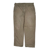 Carhartt Carpenter Trousers - 36W 31L Khaki Cotton