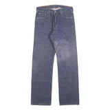 LEVI'S 501 Mens Jeans Blue Regular Straight Denim Medium W30 L32 Classic Button