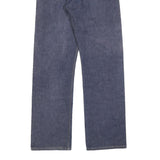 LEVI'S 501 Mens Jeans Blue Regular Straight Denim Medium W30 L32 Classic Button