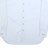 TOMMY HILFIGER Mens White Casual Shirt M Button-Down Collar Long Sleeve Cotton
