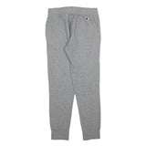 CHAMPION Mens Joggers Grey XS W28 L28 Cotton Blend Regular Tapered Fit Logo