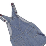 BUM Womens Blue Denim Classic Cotton Blend Dungarees M W36 L5 Adjustable Strap