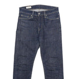 LEVI'S 510 BIG E Mens Slim Blue Denim Raw Jeans W28 L25 Zip Closure