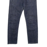 LEVI'S 510 BIG E Mens Slim Blue Denim Raw Jeans W28 L25 Zip Closure