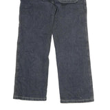 BEI BEI Womens Relaxed Blue Denim Jeans W10 L26 Embroidered Casual Pocket