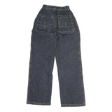 BEI BEI Womens Relaxed Blue Denim Jeans W10 L26 Embroidered Casual Pocket