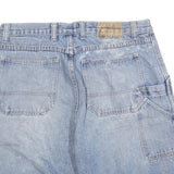 EAGUA Mens Shorts Blue Casual Denim M W32 Cotton Blend Lightweight
