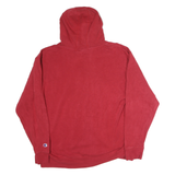 CHAMPION Mens Red Indiana Pullover Hoodie L Cotton Casual Sweatshirt